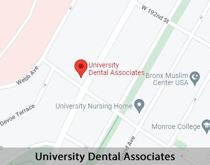 Map image for Options for Replacing Missing Teeth in The Bronx, NY